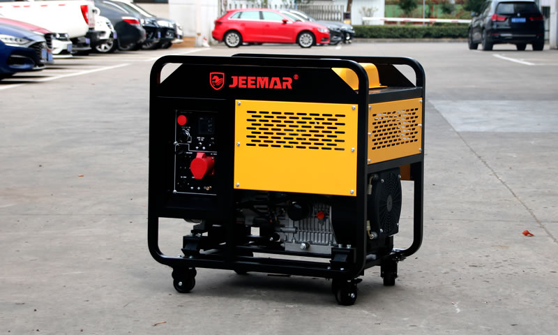 How to prevent the diesel generator from burning the shingle suddenly in use?